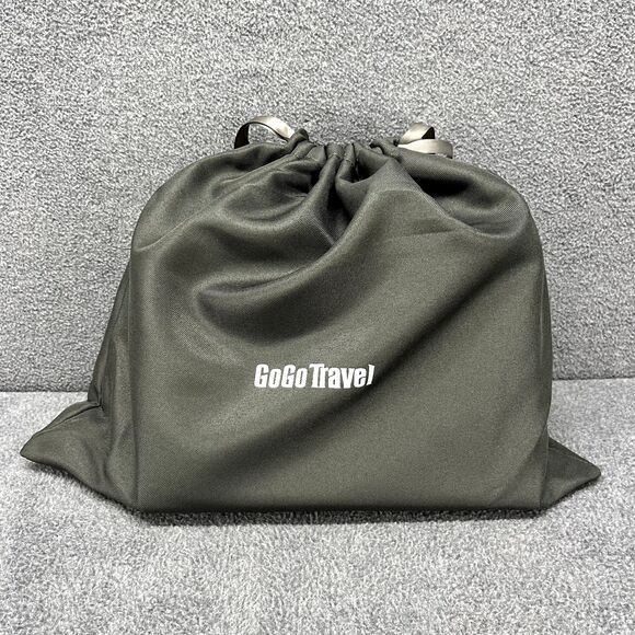 GoGo Travel Bag Hanging Toiletry Cosmetic Pouch Gray Compact Purse - Picture 10 of 11